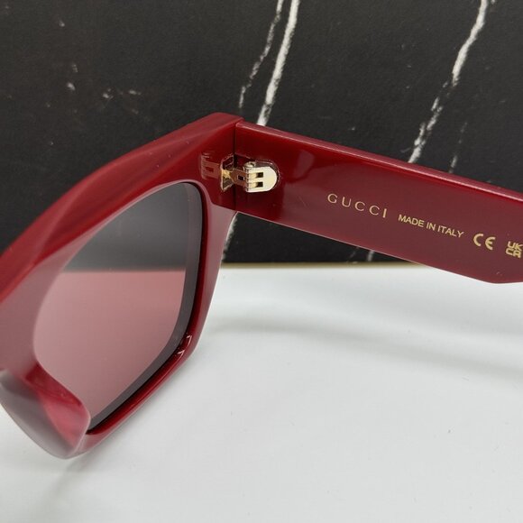 NEW GUCCI GG1835SA 003 RED WOMEN SUNGLASSES GUCCI